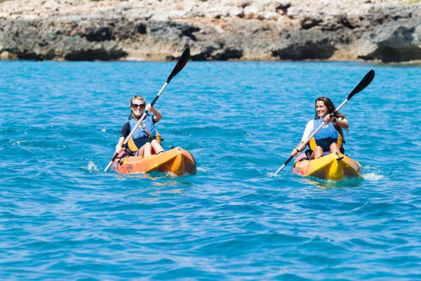 Kayak en Menorca